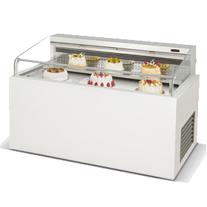 R & D single-sided double-deck Open Sandwich Showcase Cold Food Display Food Showcase