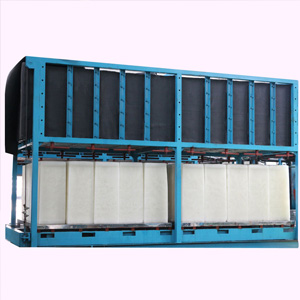 Direct-cooling ice brick machine Brine cooling block ice