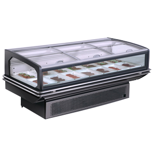 SG18XG-covered supermarket freezer island storage cabinet storage cabinet