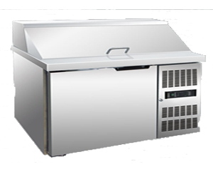 Factory price commercial kitchen refrigerator
