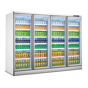 convenience store commercial drinks fridge