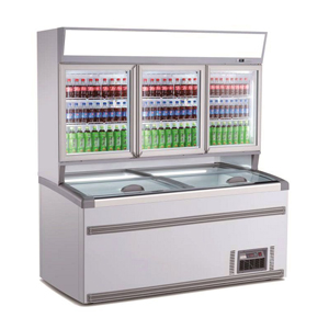 Three-door convenience store Refrigerated Display Case For Cheese