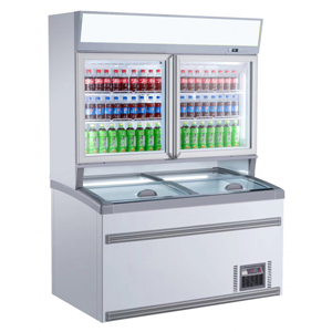 Produce and Beverage Multi-Deck Merchandiser for