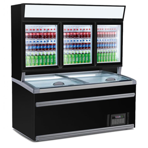 Produce and Beverage Multi-Deck Merchandiser for