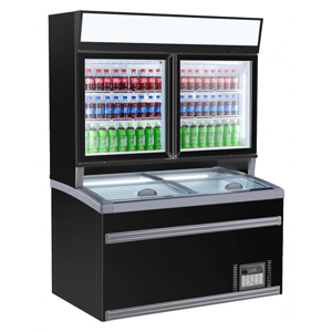 Multi-Deck Merchandiser for Dairy, Deli, Produce and Beverag