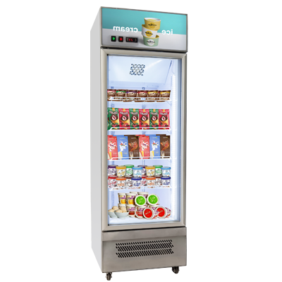 -22℃ single door merchandiser fridge