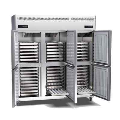 -30°6 small doors refrigerated worktables