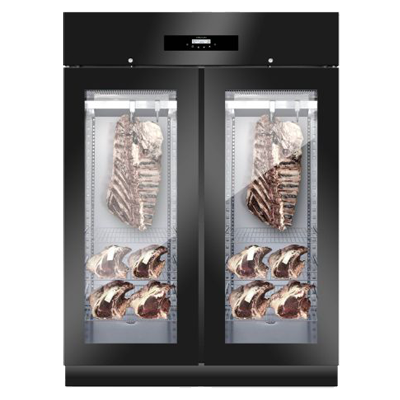 Black Multipurpose dry-cooked Meat Cabinet dry-cooked meat refrigerator