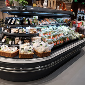 supermarket fruit and vegetable crisper 	multi-deck dairy case