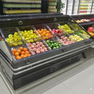 Two-tier fruit and vegetable crisper Multi-Deck Merchandiser