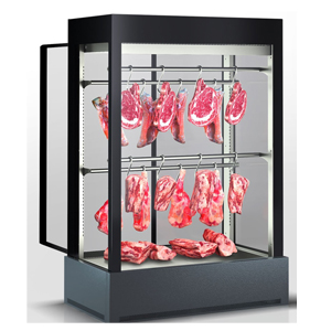 Hanging Meat Freezer display case meat display case