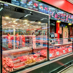 Meat Locker Display Cabinet