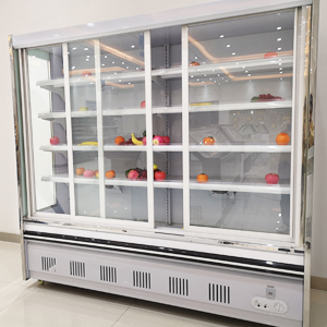 supermarket island freezer Combined plug-in island refrigerator