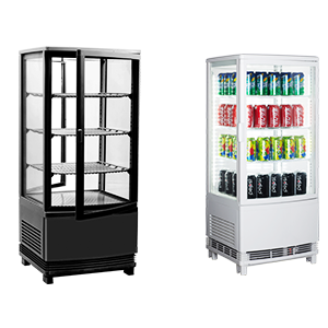 RT-78L-(7/8) Cold storage of four-sided glass beverage